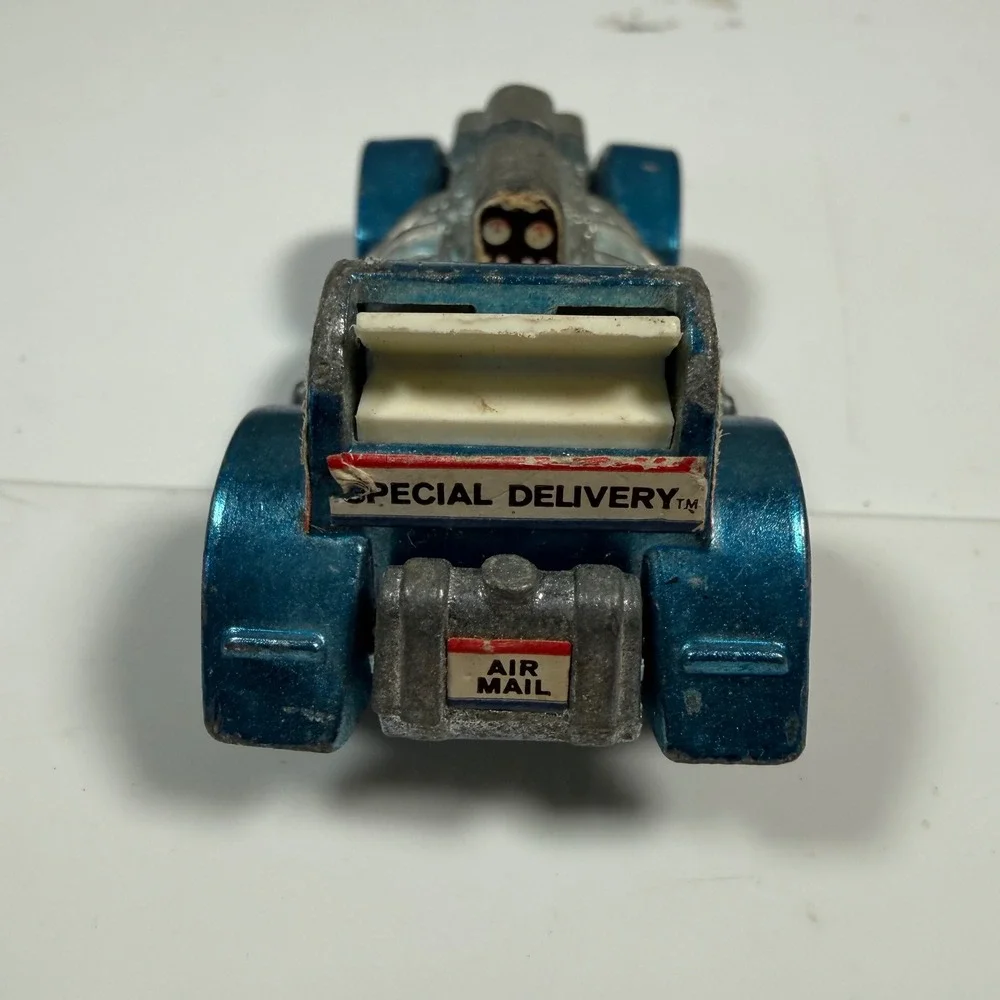 Hot Wheels Special Delivery‎ Diecast Car Redline Vintage 1969 With Button USA